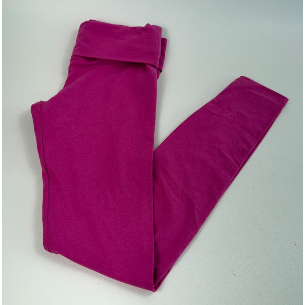 Victoria's Secret PINK All Day Cotton Foldover High Waist Legging Pink XS NWT